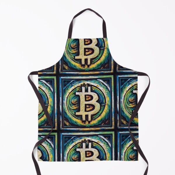 Item preview, bitcoin oil painting  designed and sold by metebf.