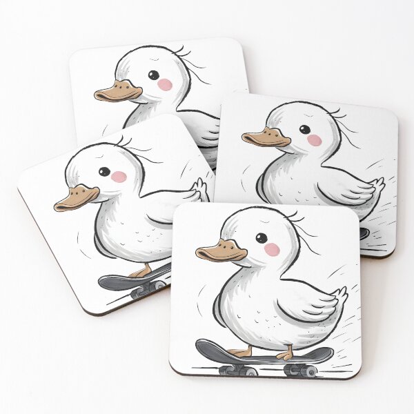 Item preview, "Skater Duck" designed and sold by RaviSinghUbhi.