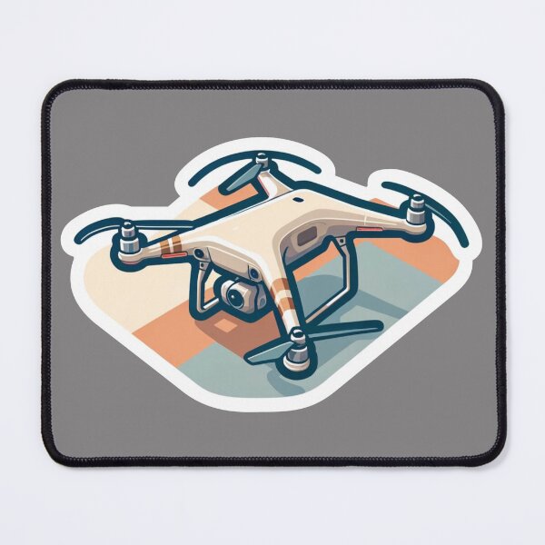 Item preview, Modern Tech: Sleek Drone Sticker designed and sold by DDDesigns24.