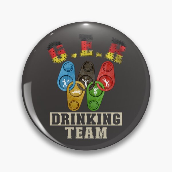 Item preview, Funny Germany Olympic Drinking Team  designed and sold by Tshirtart.