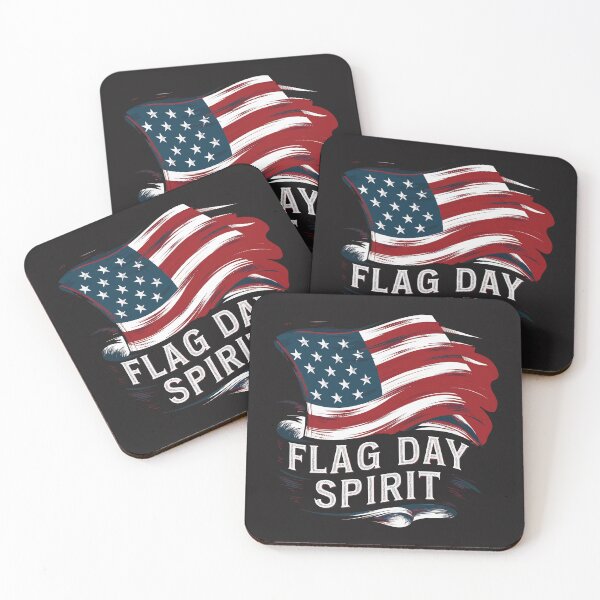 Item preview, T-shirt for the US Flag Day holiday: FLAG DAY SPIRIT designed and sold by Gadget80.