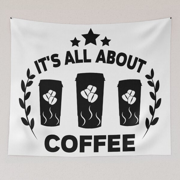 Item preview, it's all about coffee designed and sold by Melcu.