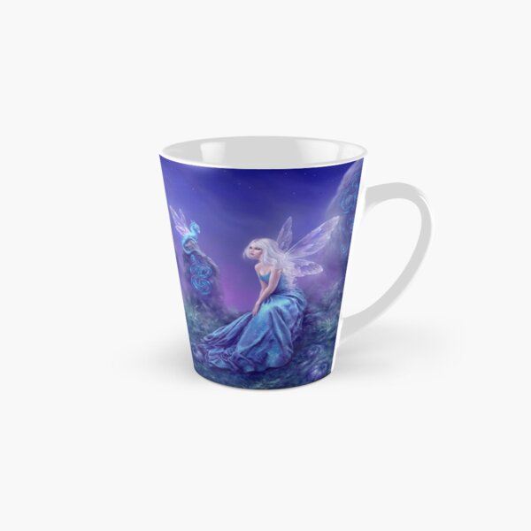 Luminescent Fairy & Dragon Art Tall Mug