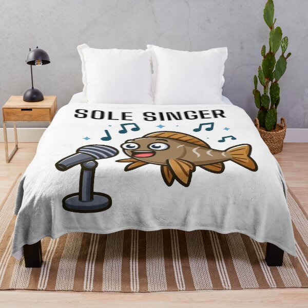 Item preview, Sole singer fish is singing star of the ocean designed and sold by DudzDesignz.