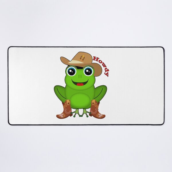 Artikelvorschau, Cowboy Froschkönig Charming entworfen und verkauft von CatsArtStore.