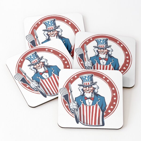 Item preview, Uncle SAM BBQ, 4th of July designed and sold by FitEnvy.