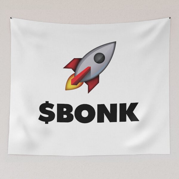 Item preview, $BONK TO THE MOON! designed and sold by DividedKingdom.