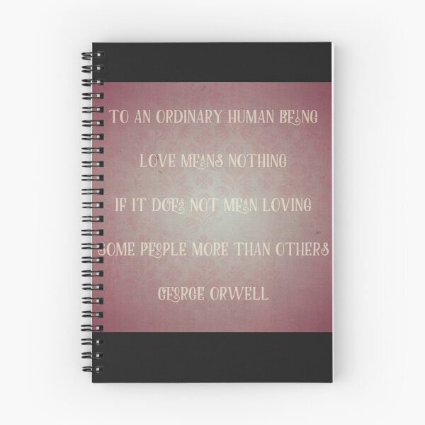 Item preview, George Orwell on Love  designed and sold by Thirteencats.