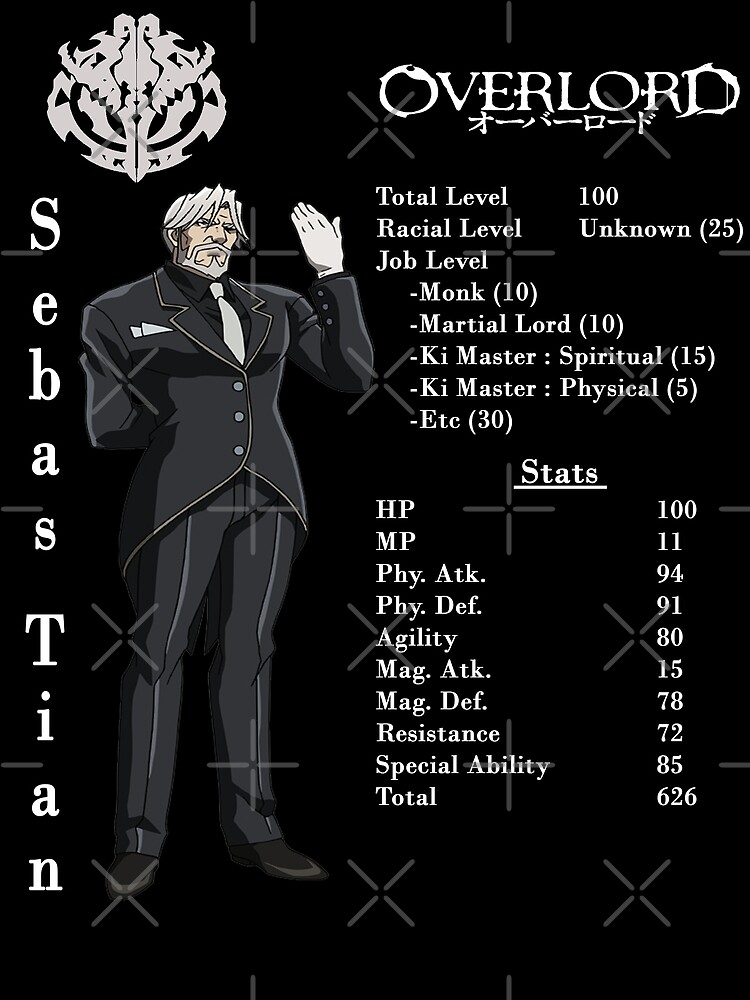 Overlord Sebas Tian Greeting Card By Steveg07 Redbubble