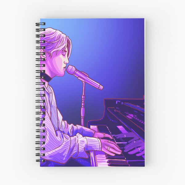 Item preview, Donghun at the Piano designed and sold by redgoldsparks.