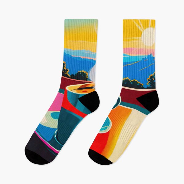 Item preview, Valley Sunrise: Morning Coffee with a View designed and sold by GrizzlyCollective.