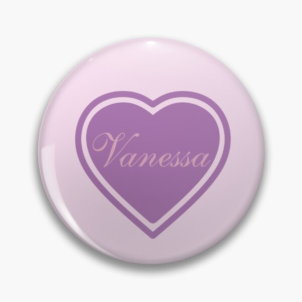 Item preview, Vanessa Girl Name Purple designed and sold by Artbymonika.