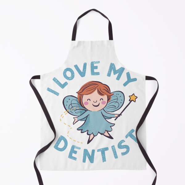 Item preview, Cherished Dental Fairy I Love My Dentist designed and sold by Quirky Shirts.
