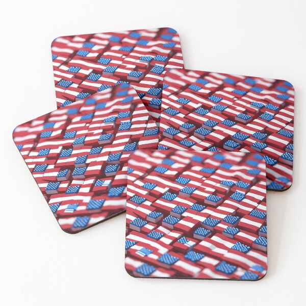 Item preview, American Flag Pattern | Patriotic Stars and Stripes Design designed and sold by LuxWallDigital.