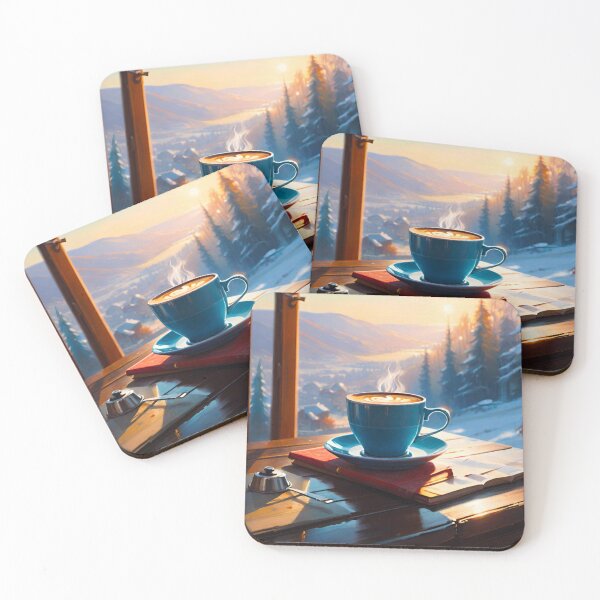 Item preview, Winter Sunrise Brew: Embracing the Chill designed and sold by GrizzlyCollective.