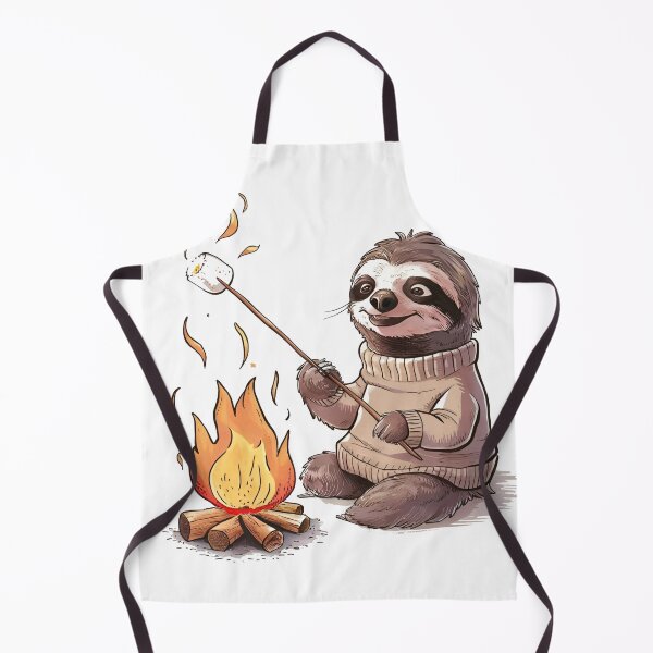 Item preview, campfire sloth,funny sloth designed and sold by venavar.