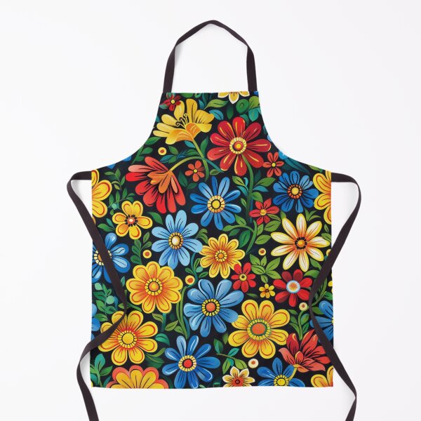 Item preview, Mexican Floral Pattern designed and sold by Myra365Art.