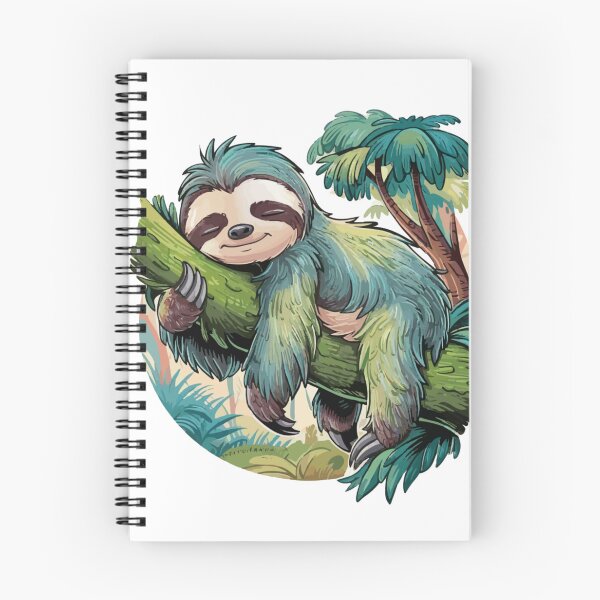 Item preview,  cute sloth colorful, sloth stack  designed and sold by venavar.
