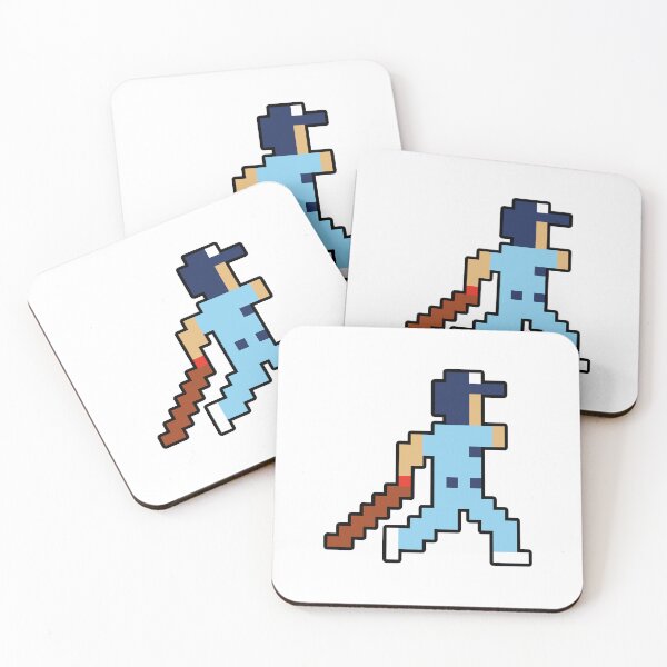 Item preview, Toronto Retro Pixel Baseball Player designed and sold by Bo-Bros-Tees.