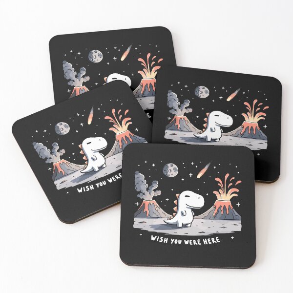Item preview, Wish you were here Dino Joke designed and sold by DoodleDashShop.