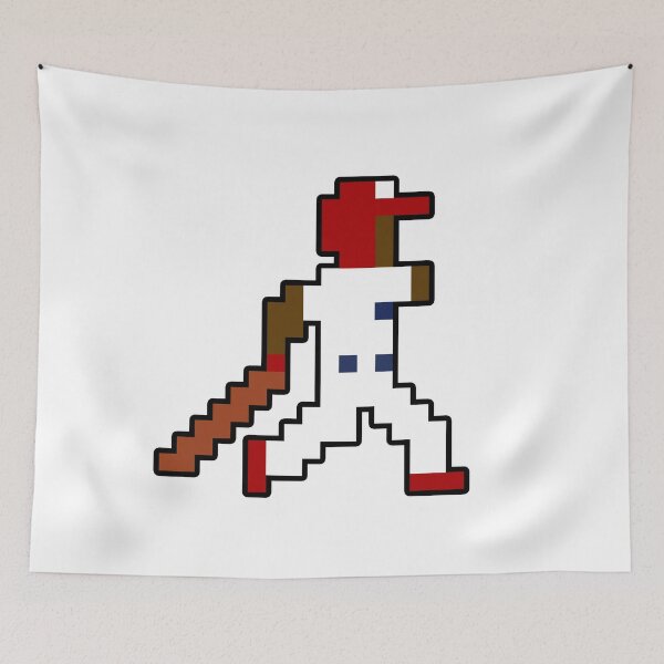 Item preview, Washington Retro Pixel Baseball Player designed and sold by Bo-Bros-Tees.