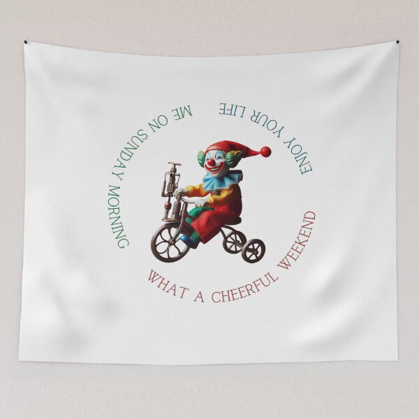 Item preview, Happy clown designed and sold by coloursforkids.