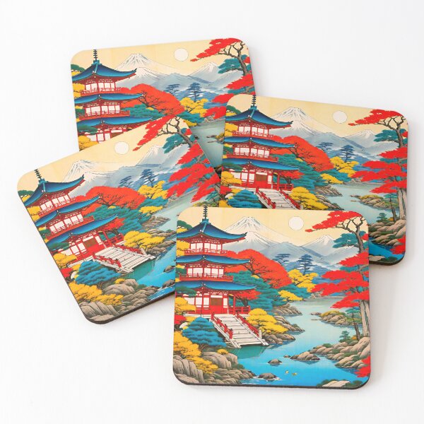 Item preview, Kyoto Tranquility: Serene Scenery designed and sold by GrizzlyCollective.