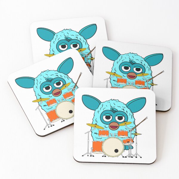 Item preview, Light Blue Drummer Furby designed and sold by Animals-by-JB.