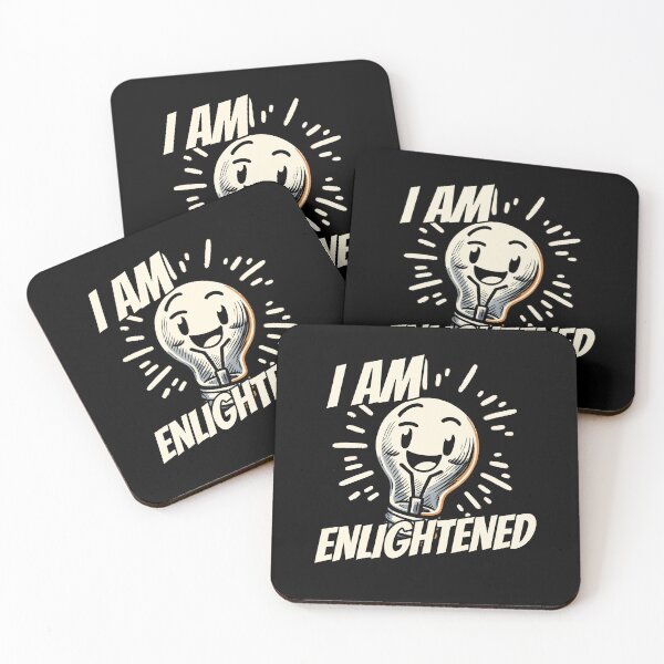 Item preview, I am Enlightened Light Bulb designed and sold by DoodleDashShop.