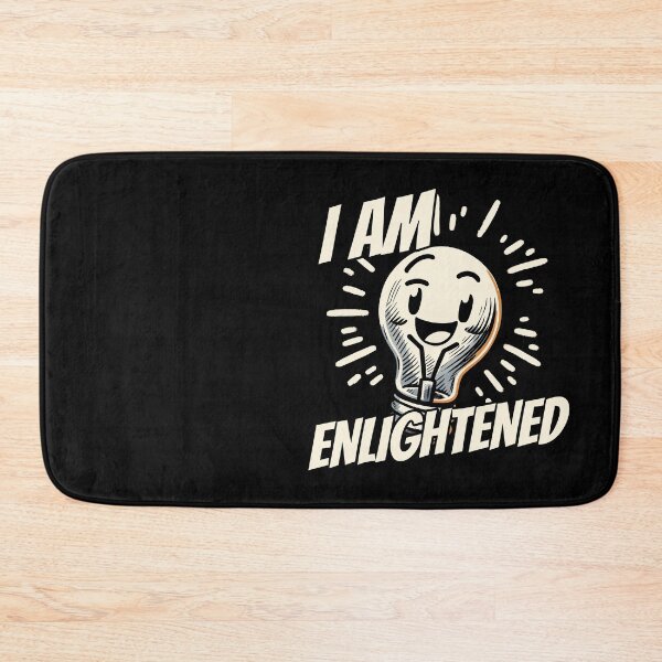 Item preview, I am Enlightened Light Bulb designed and sold by DoodleDashShop.