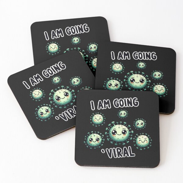 Item preview, I am going Viral Virus Scientist Design designed and sold by DoodleDashShop.