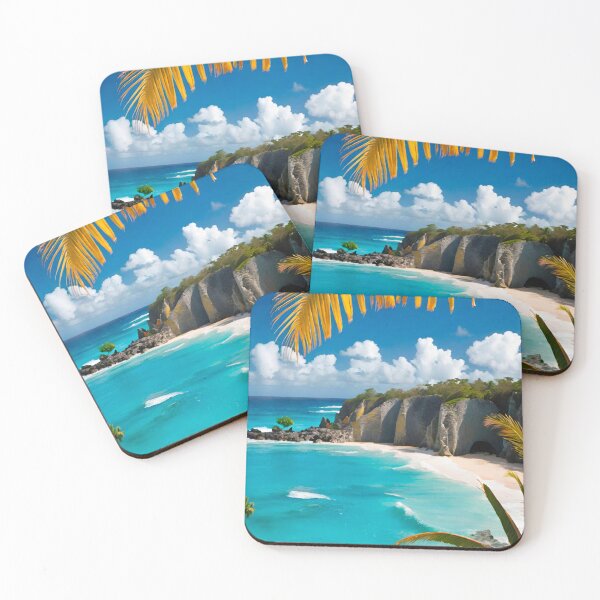 Item preview, Barbados Bliss: Beachfront Serenity designed and sold by GrizzlyCollective.
