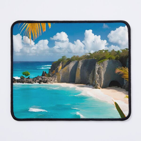 Item preview, Barbados Bliss: Beachfront Serenity designed and sold by GrizzlyCollective.