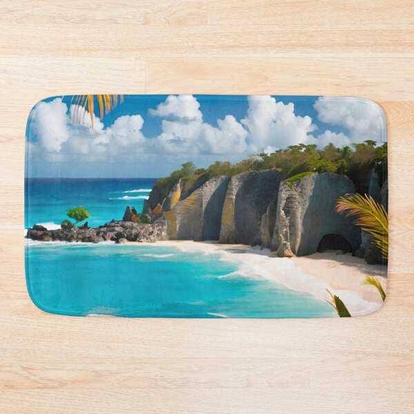Item preview, Barbados Bliss: Beachfront Serenity designed and sold by GrizzlyCollective.