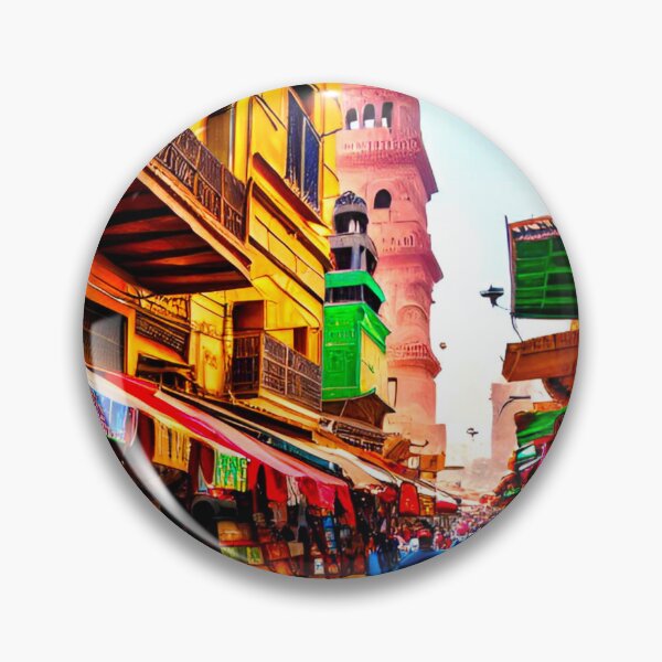 Item preview, Marrakesh Market Magic: Bustling Streets designed and sold by GrizzlyCollective.