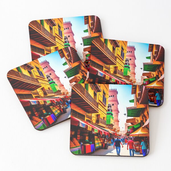 Item preview, Marrakesh Market Magic: Bustling Streets designed and sold by GrizzlyCollective.