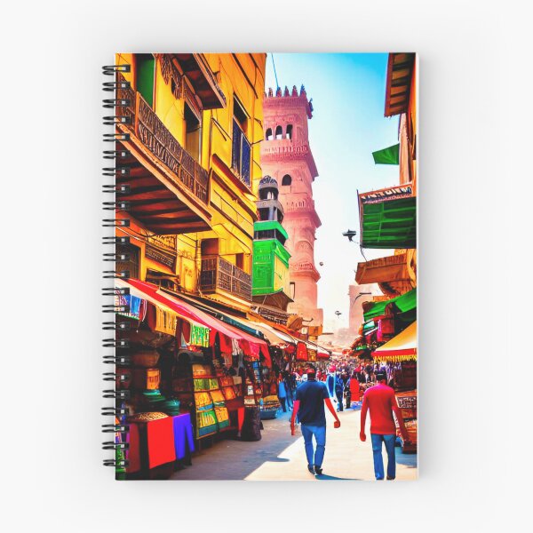 Item preview, Marrakesh Market Magic: Bustling Streets designed and sold by GrizzlyCollective.