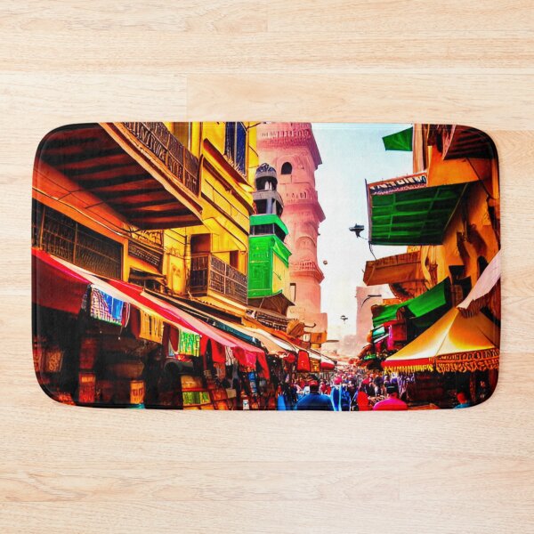 Item preview, Marrakesh Market Magic: Bustling Streets designed and sold by GrizzlyCollective.