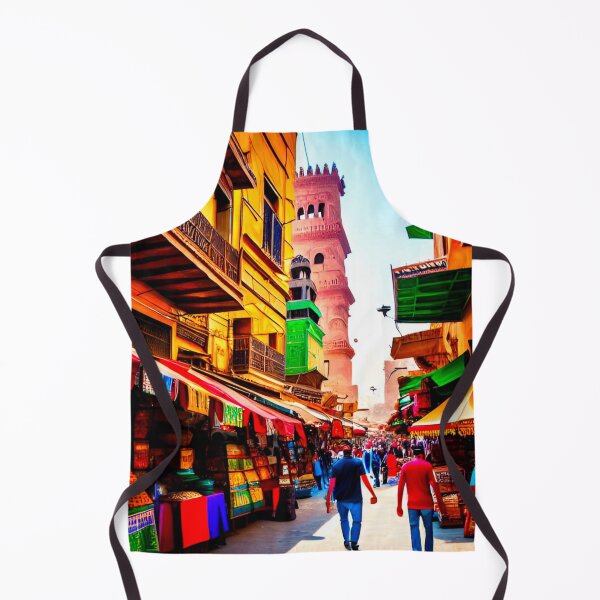 Item preview, Marrakesh Market Magic: Bustling Streets designed and sold by GrizzlyCollective.