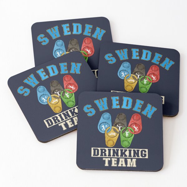 Item preview, Funny Sweden Olympic Drinking Team  designed and sold by Tshirtart.