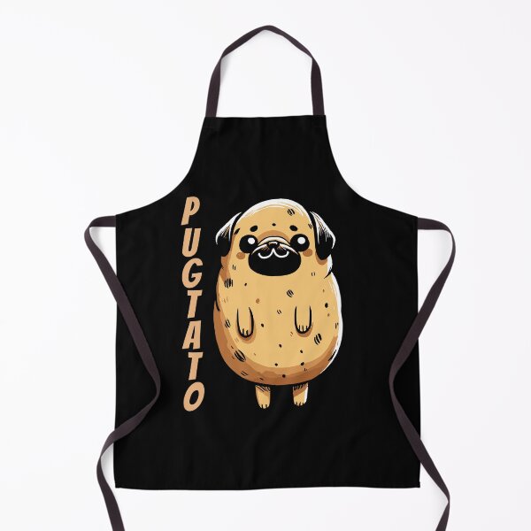 Item preview, Pugtato Couch Potato Pug Dog designed and sold by DoodleDashShop.