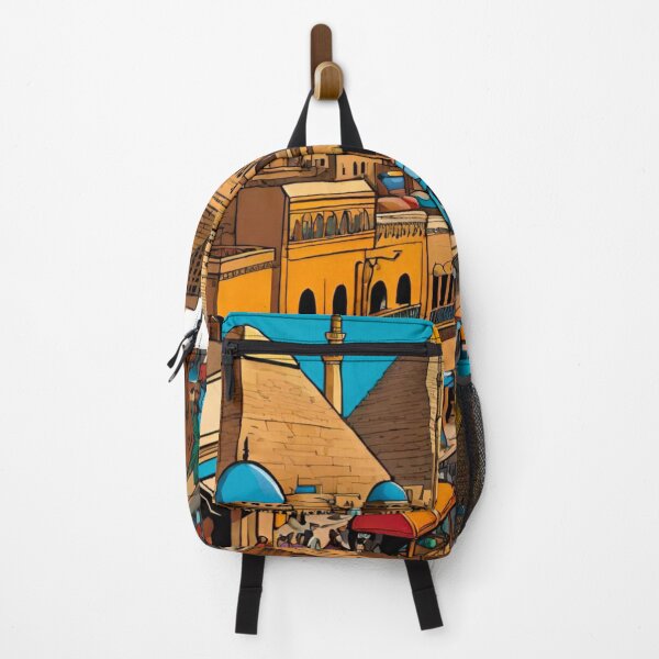 Item preview, Cairo’s Majestic View: Pyramids Beyond Streets designed and sold by GrizzlyCollective.