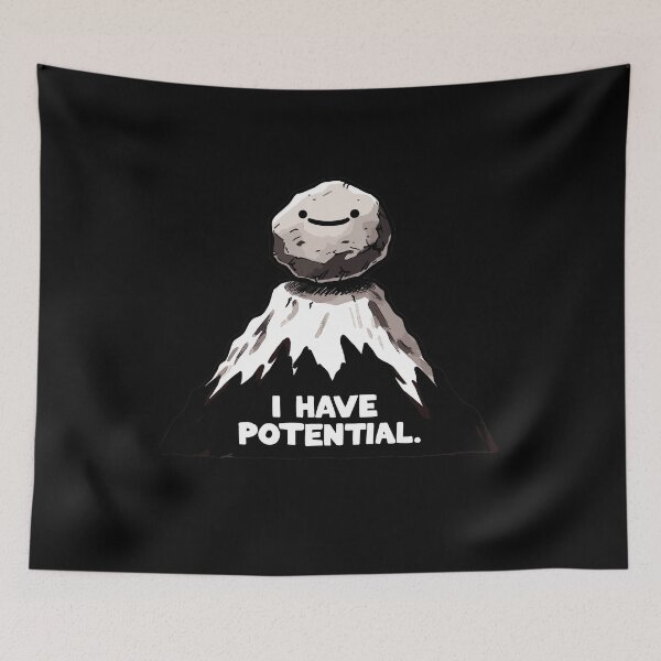 Item preview, I have Potential Physics Joke designed and sold by DoodleDashShop.