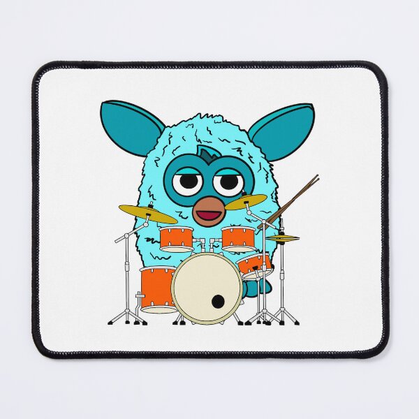 Item preview, Light Blue Drummer Furby designed and sold by Animals-by-JB.