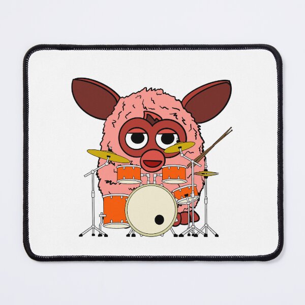 Item preview, Cherry Red Drummer Furby designed and sold by Animals-by-JB.