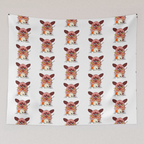Item preview, Cherry Red Drummer Furby designed and sold by Animals-by-JB.