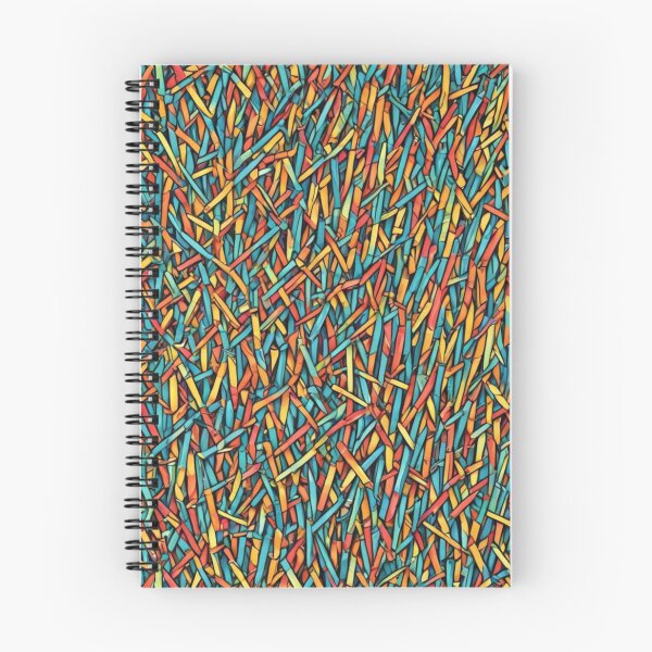 Item preview, Abstract Colorful Straw Pattern designed and sold by calibrit.
