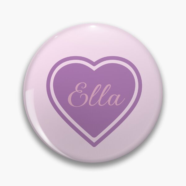 Item preview, Ella Girl Name Purple designed and sold by Monika Howarth.