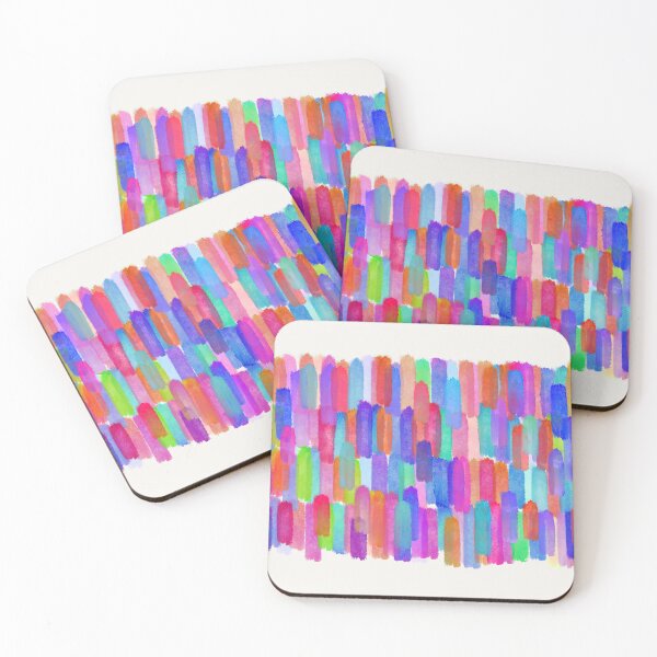 Item preview, Vibrant Colorful Abstract Original Art Print designed and sold by GikaDesigns.