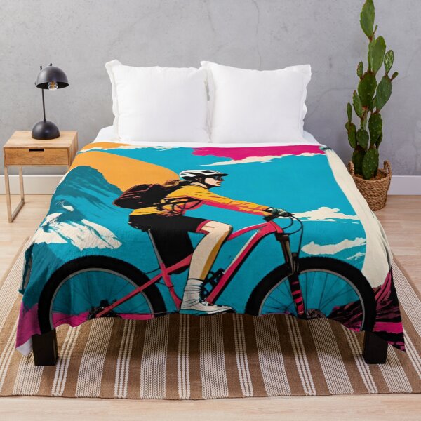 Item preview, Coastal Cruiser: Female MTB Rider by the Lighthouse designed and sold by GrizzlyCollective.